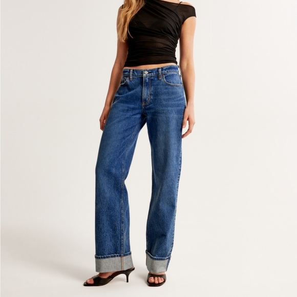 Abercrombie & Fitch Denim - Abercrombie low rise baggy jean